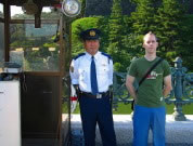 a Japanese policeman