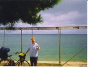a bicycle